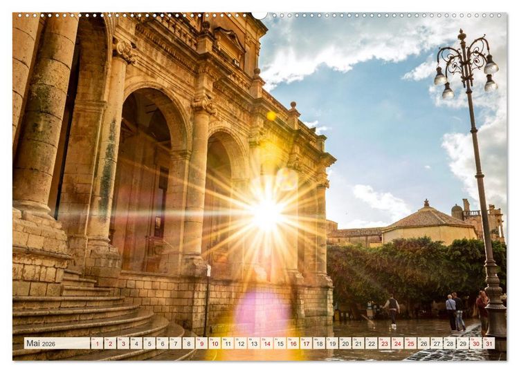Produktbild: Sizilien: Trauminsel im Mittelmeer (hochwertiger Premium Wandkalender 2026 DIN A2 quer), Kunstdruck in Hochglanz