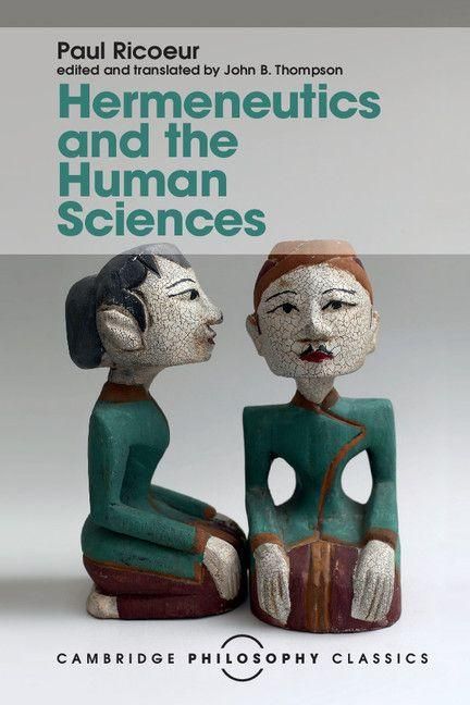 Produktbild: Hermeneutics and the Human Sciences