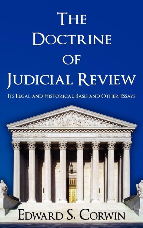 Produktbild: The Doctrine of Judicial Review