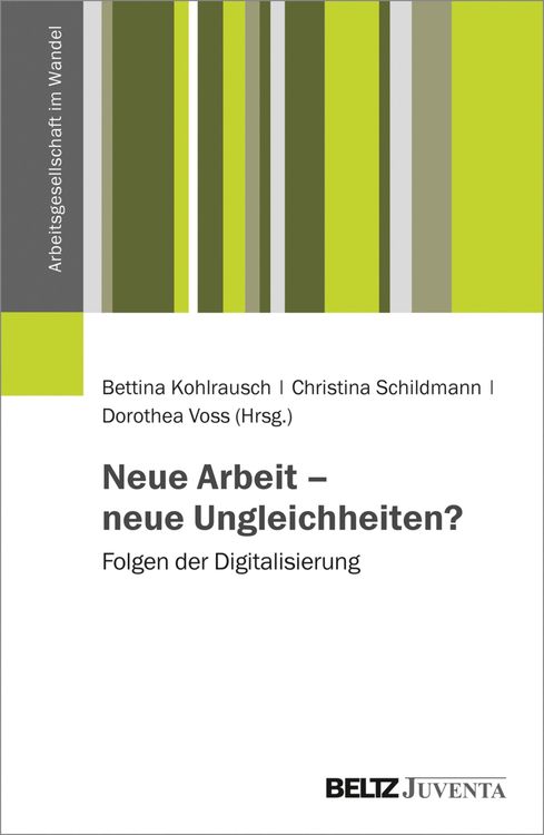 Bild vom Artikel Neue Arbeit - neue Ungleichheiten? vom Autor Bettina Kohlrausch