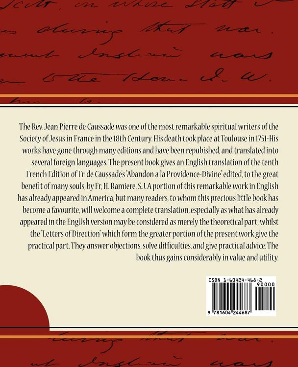 Produktbild: Abandonment to Divine Providence - Jean-Pierre de Caussade