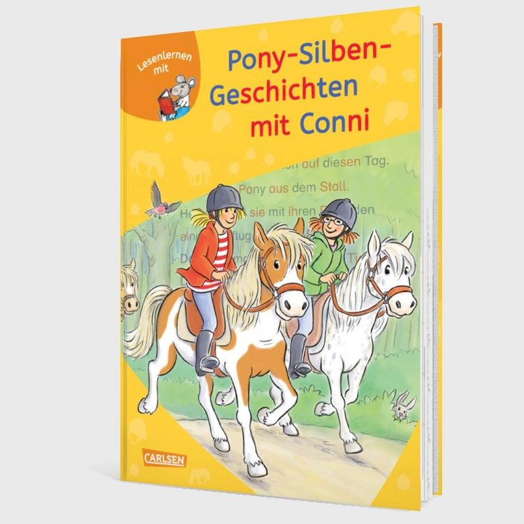 Produktbild: LESEMAUS zum Lesenlernen Sammelb&auml;nde: Pony-Silben-Geschichten mit Conni