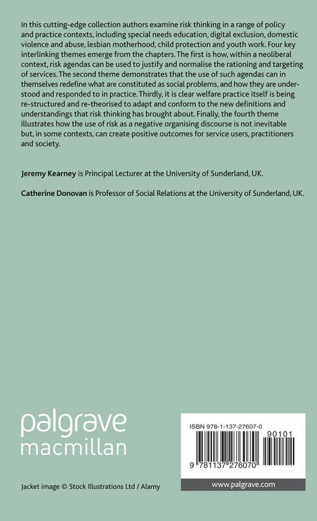 Produktbild: Constructing Risky Identities in Policy and Practice