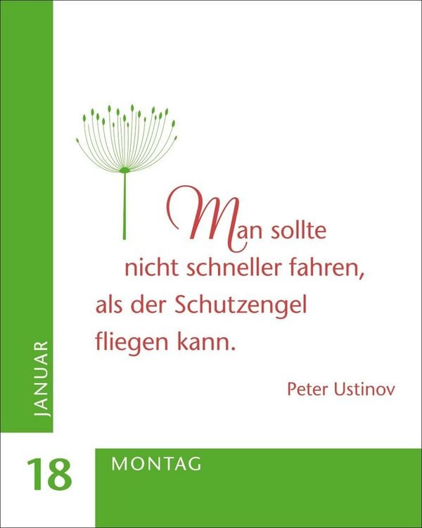Produktbild: Ein Jahr der Gelassenheit Mini-Geschenkkalender 2027