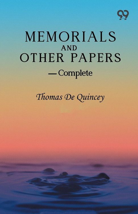 Produktbild: Memorials And Other Papers - Complete