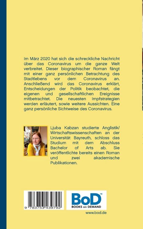Produktbild: Meine Stadterlebnisse und das Coronavirus