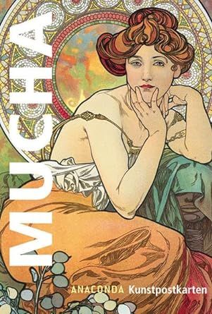 Produktbild: Postkartenbuch Mucha