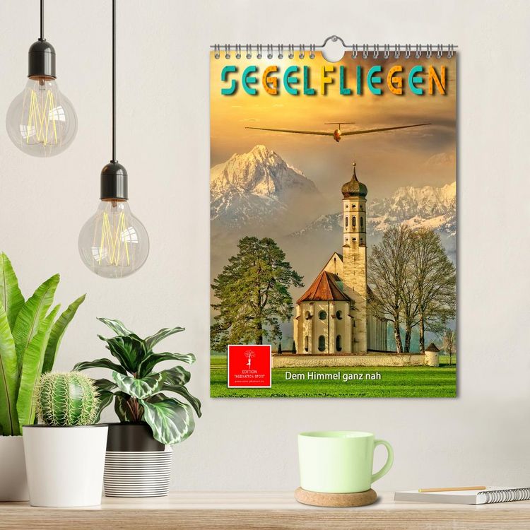 Produktbild: Segelfliegen - dem Himmel ganz nah (Wandkalender 2026 DIN A4 hoch), CALVENDO Monatskalender