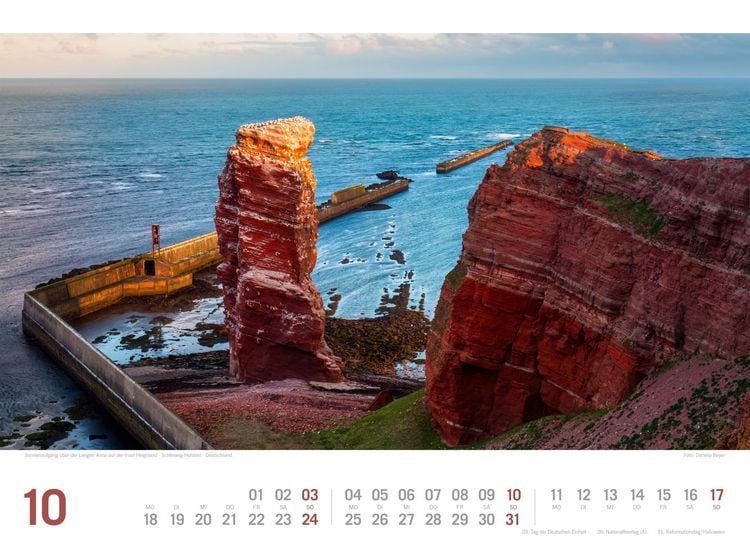 Produktbild: Nordsee ReiseLust Kalender 2027 | von Ostfriesland bis nach Sylt