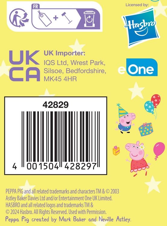Produktbild: Peppa Pig, Peppa Wutz, Party, 38 cm