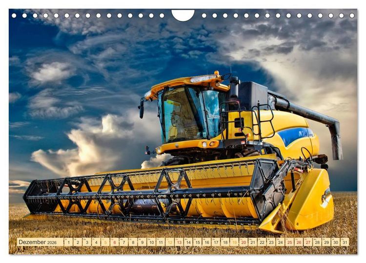 Produktbild: Landwirtschaft - die Zukunft ist digital (Wandkalender 2026 DIN A4 quer), CALVENDO Monatskalender