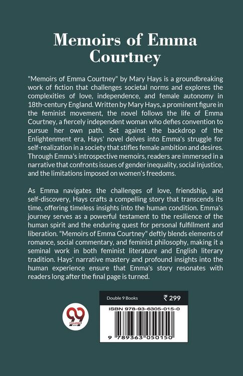 Produktbild: Memoirs of Emma Courtney