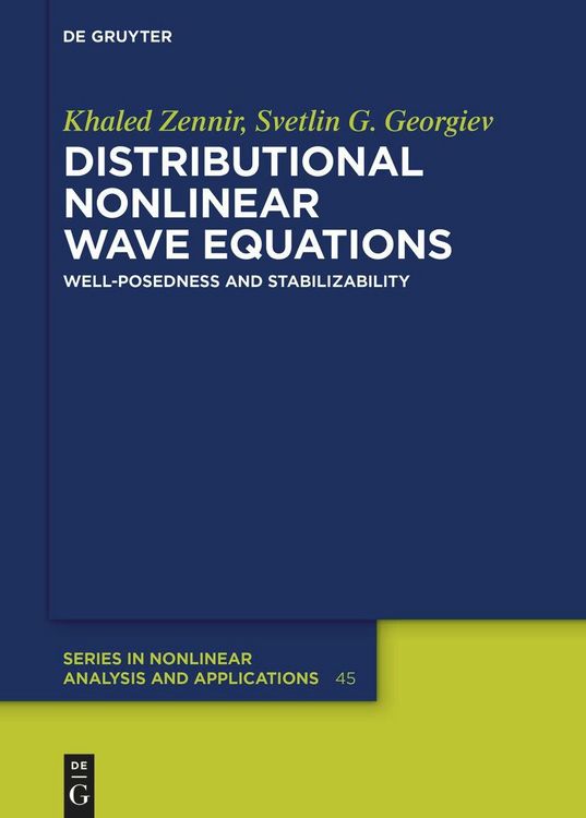 Produktbild: Distributional Nonlinear Wave Equations