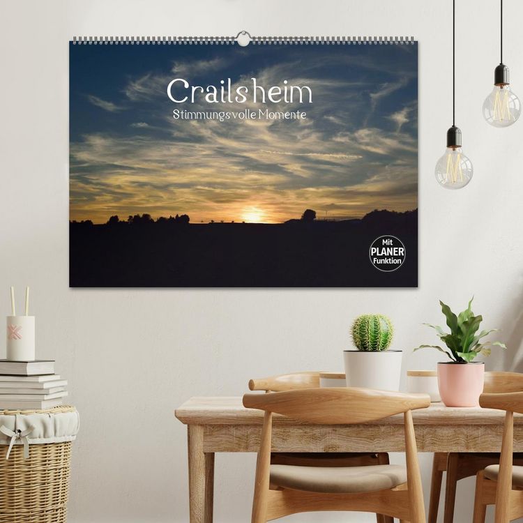 Produktbild: Crailsheim - Stimmungsvolle Momente (Wandkalender 2026 DIN A2 quer), CALVENDO Monatskalender