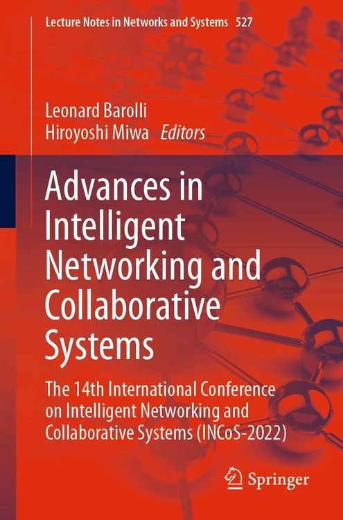 Produktbild: Advances in Intelligent Networking and Collaborative Systems
