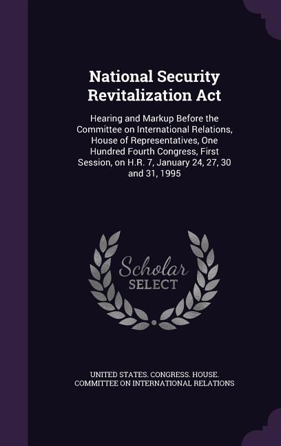 Produktbild: National Security Revitalization Act