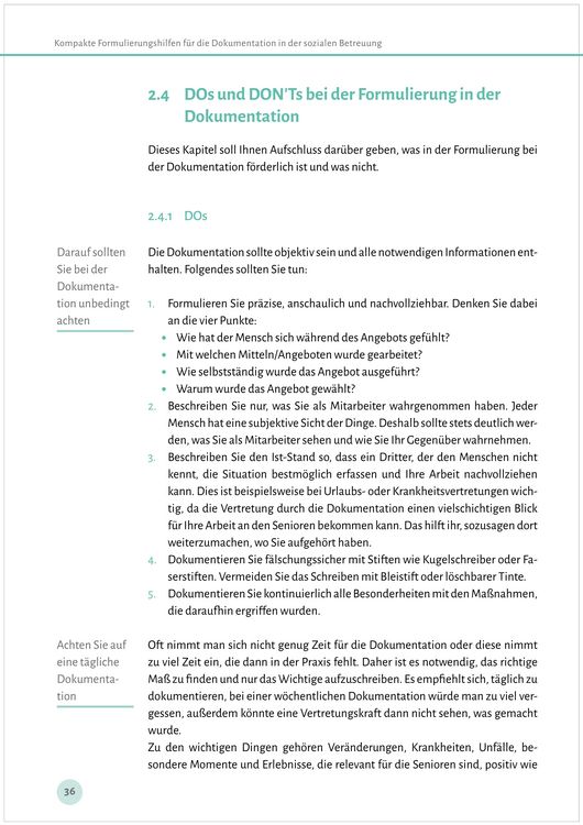 Produktbild: Kompakte Formulierungshilfen f&uuml;r die Dokumentation in der sozialen Betreuung