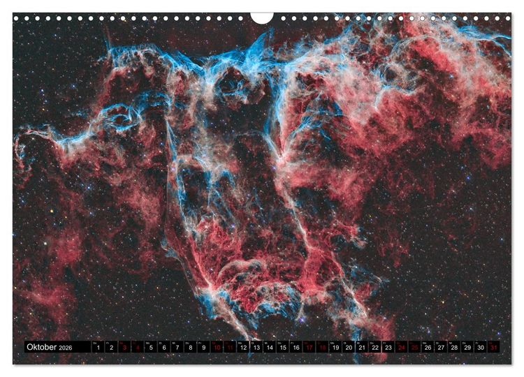 Produktbild: Deepsky XVII (Wandkalender 2026 DIN A3 quer), CALVENDO Monatskalender