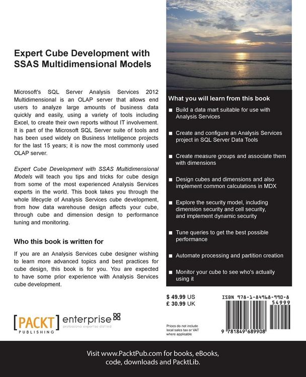 Produktbild: Expert Cube Development with SQL Server Analysis Services 2012 Multidimensional Models