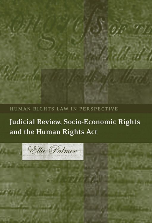 Produktbild: Judicial Review, Socio-Economic Rights and the Human Rights Act