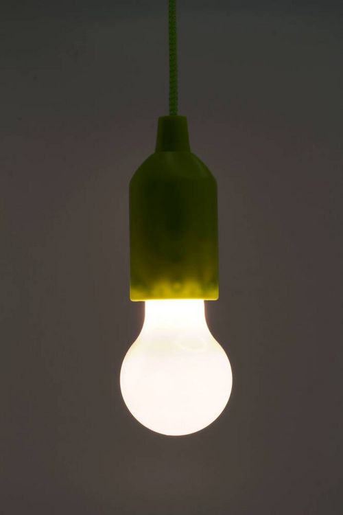 Produktbild: HyCell 1600-0175 Pull-Light PL LED Camping-Leuchte 25 lm batteriebetrieben 50 g Gr&uuml;n