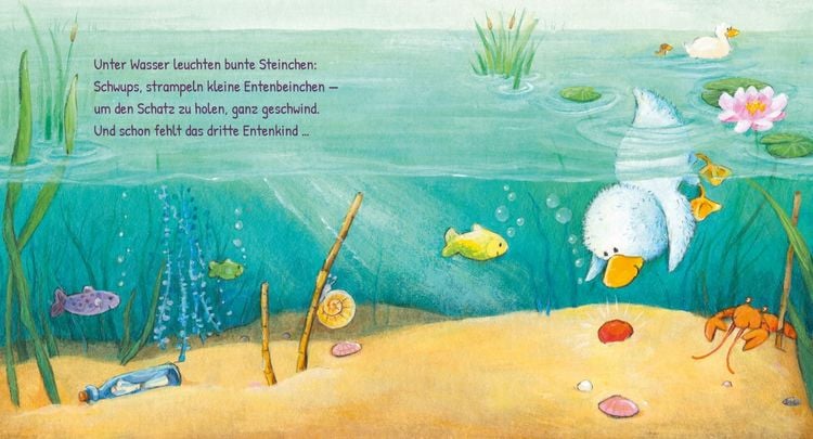 Produktbild: Baby Pixi (unkaputtbar) 105: Plitsch, platsch! Alle meine Entchen
