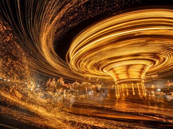 Produktbild: CALVENDO Puzzle Ein Motiv aus dem Kalender Farbst&uuml;rme der Nacht | 1000 Teile Lege-Gr&ouml;&szlig;e 64x48cm Foto-Puzzle f&uuml;r gl&uuml;ckliche Stunden