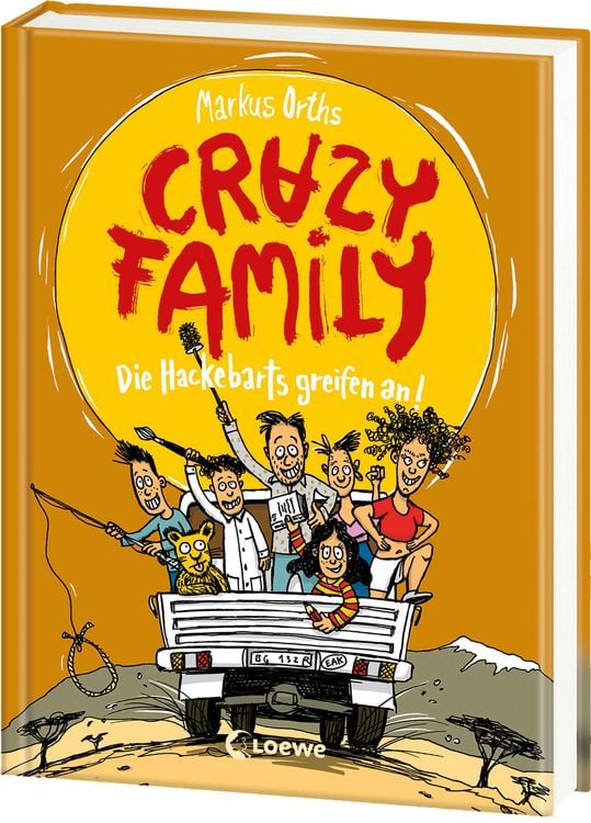 Produktbild: Crazy Family (Band 3) - Die Hackebarts greifen an!