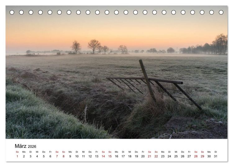 Produktbild: Wilhelmshaven und Umland - Idyllische Motive von H&auml;fen, Meer und Landschaft (Tischkalender 2026 DIN A5 quer), CALVENDO Monatskalender