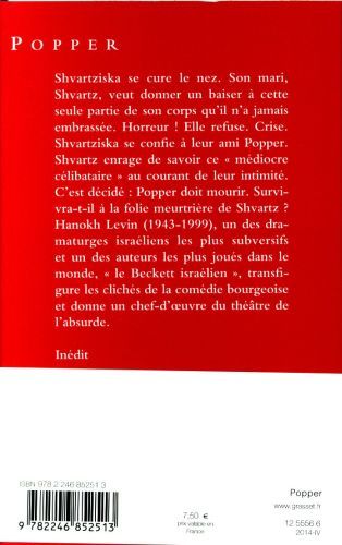 Produktbild: Popper : com&eacute;die avec chansons