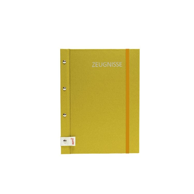Produktbild: Zeugnismappe Metallium gold