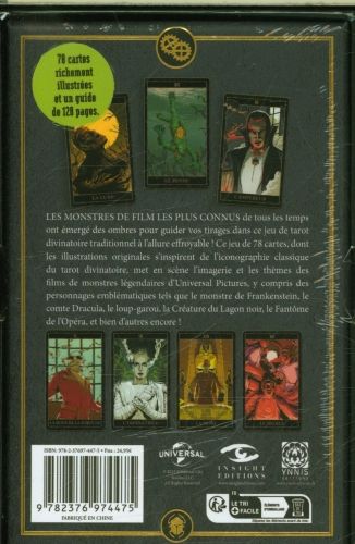 Produktbild: Universal Monsters : tarot divinatoire et son guide d'interpr&eacute;tation