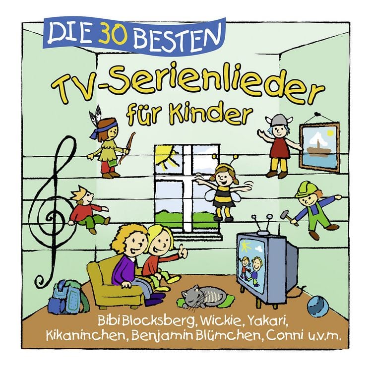 Produktbild: Die 30 besten TV-Serienlieder f&uuml;r Kinder