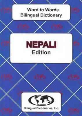 Produktbild: English-Nepali & Nepali-English Word-to-Word Dictionary