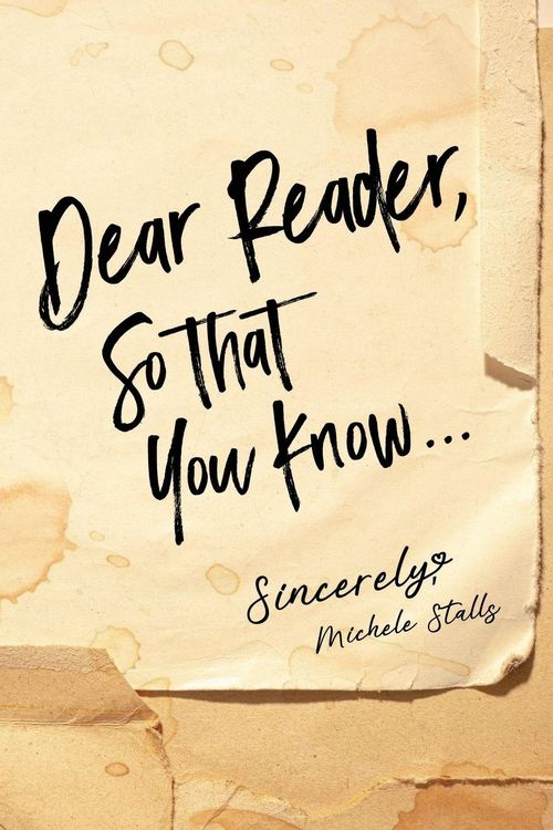 Produktbild: Dear Reader, So That You Know...