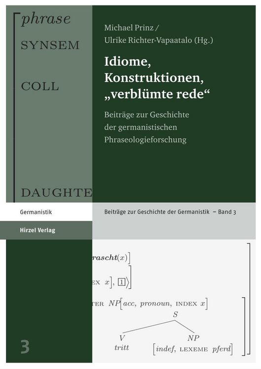 Produktbild: Idiome, Konstruktionen, "verbl&uuml;mte rede"