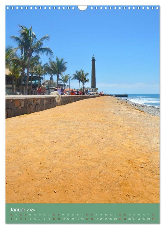 Produktbild: Erlebe mit mir Gran Canaria (Wandkalender 2026 DIN A3 hoch), CALVENDO Monatskalender