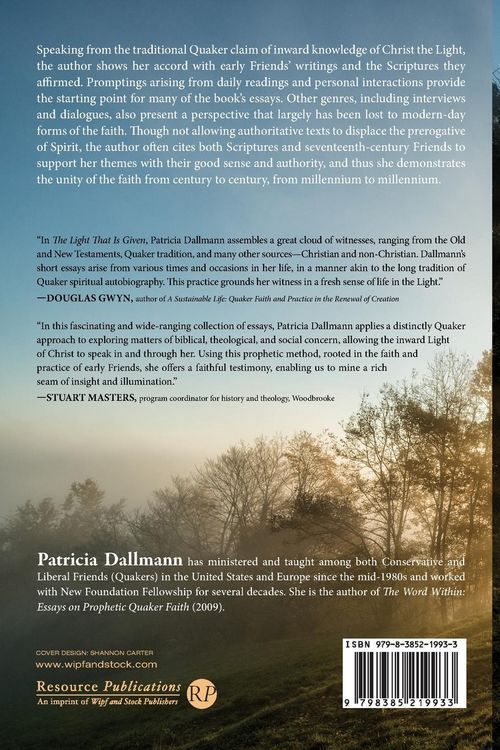 Produktbild: The Light That Is Given