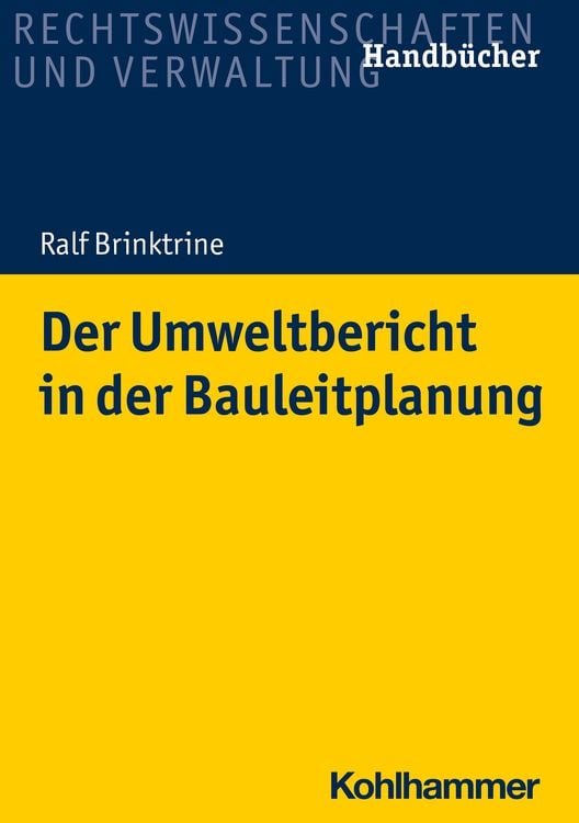 Bild vom Artikel Der Umweltbericht in der Bauleitplanung vom Autor Ralf Brinktrine