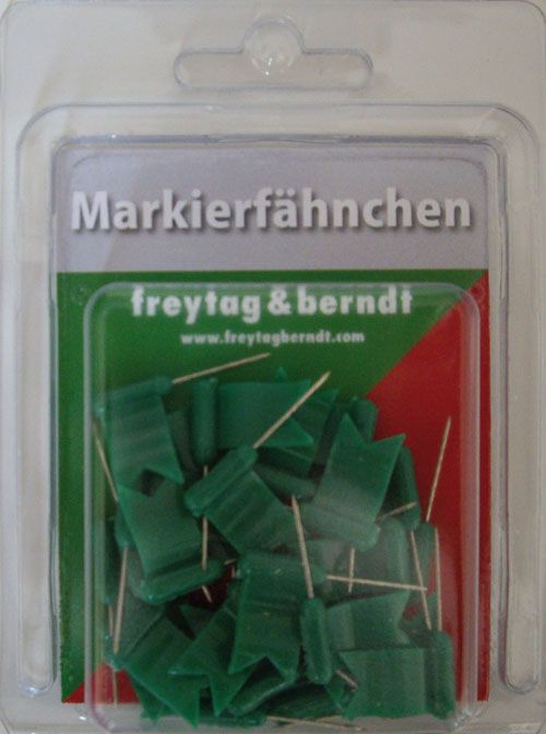 Produktbild: Markierf&auml;hnchen wehend, Gr&uuml;n