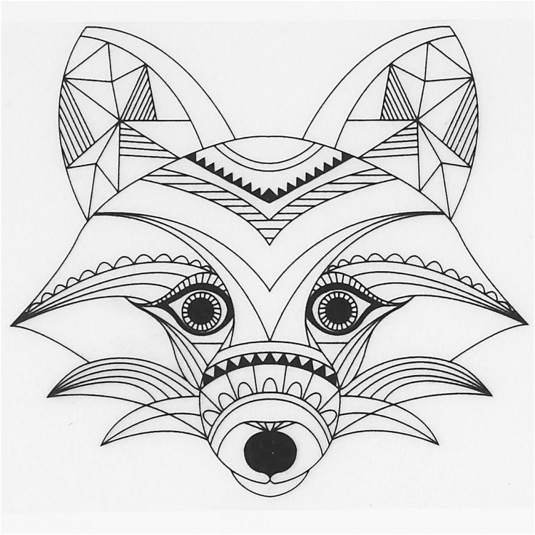 Produktbild: Creativ Company Plastikschrumpfplatten mit Motiven, Wilde Tiere, Blatt 10,5x14,5 cm, Dicke 0,3 mm, Matt transparent, 4 Blatt