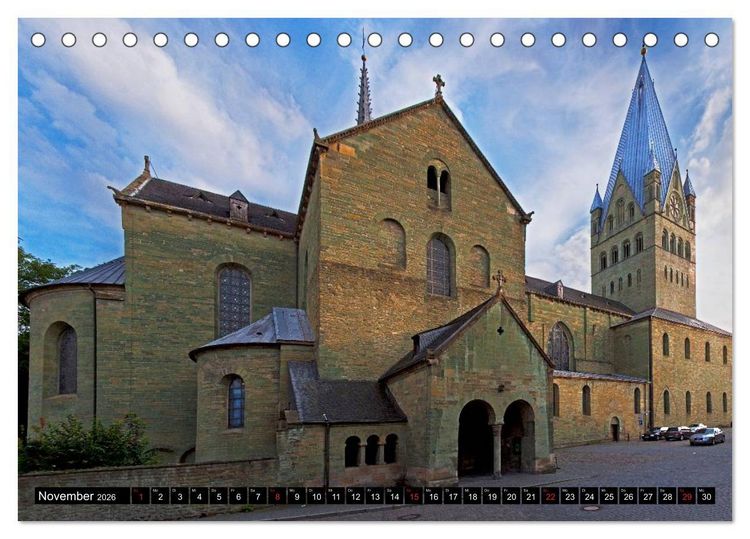 Produktbild: Dome in Deutschland (Tischkalender 2026 DIN A5 quer), CALVENDO Monatskalender
