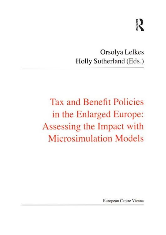 Produktbild: Tax and Benefit Policies in the Enlarged Europe