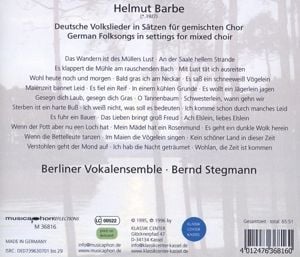 Produktbild: Deutsche Volkslieder in S&auml;tzen f&uuml;r gemischten Chor