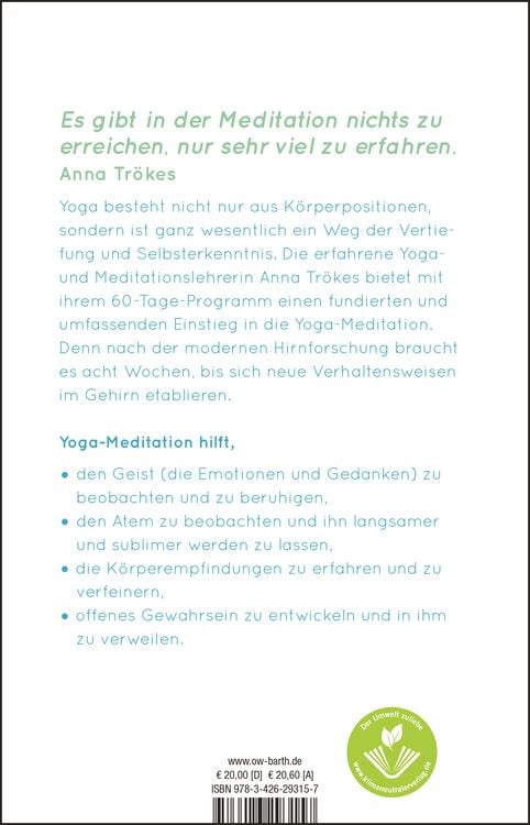 Produktbild: Ein Kurs in Yoga-Meditation