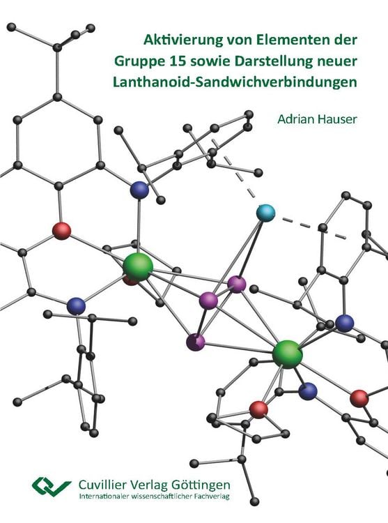 Produktbild: Aktivierung von Elementen der Gruppe 15 sowie Darstellung neuer Lanthanoid-Sandwichverbindungen