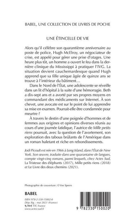 Produktbild: Une &eacute;tincelle de vie