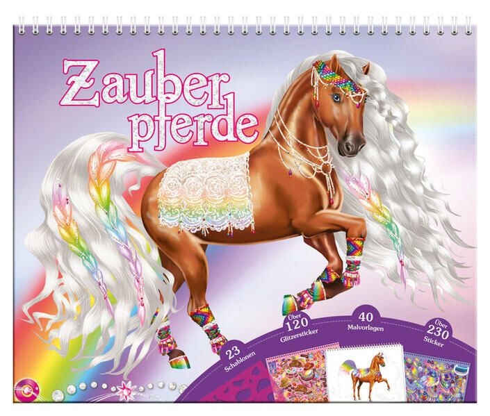 Produktbild: Kreativmappe - Zauberpferde