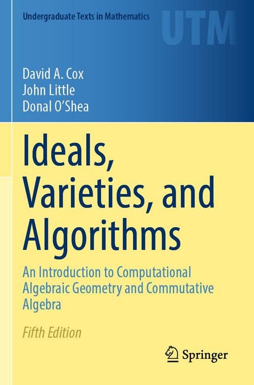 Produktbild: Ideals, Varieties, and Algorithms