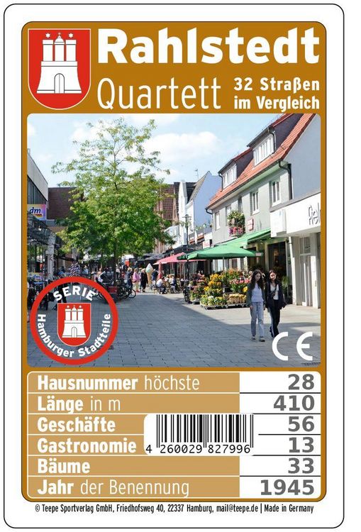 Produktbild: Hamburg: Rahlstedt Quartett